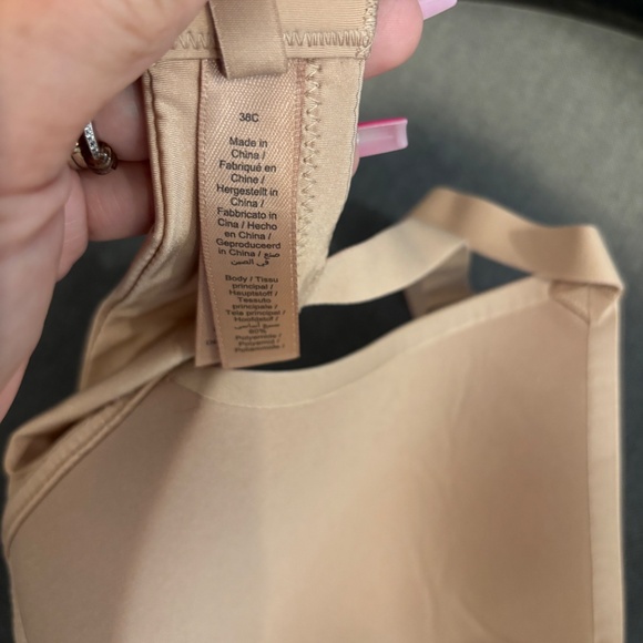 SKIMS- T-SHIRT DEMI BRA IN CLAY - Picture 3 of 4